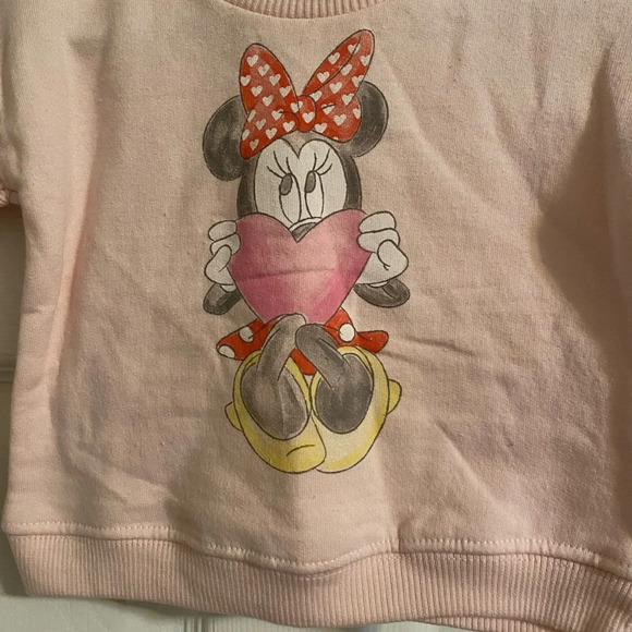 NWT Disney Minnie Mouse Sweatshirt - Picture 3 of 6